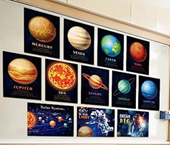 (Space) Solar system poster set