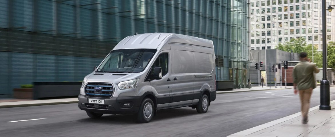 The NEW Electric Ford Transit