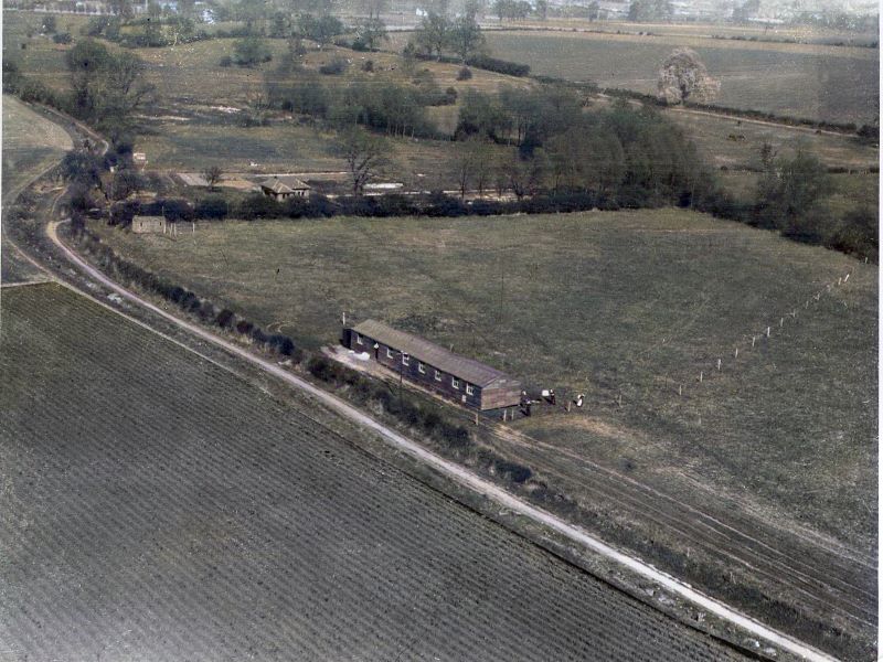 The Writtle Hut: Example of colourised image from Tim Wander's new book, The Centenary of British Radio Broadcasting