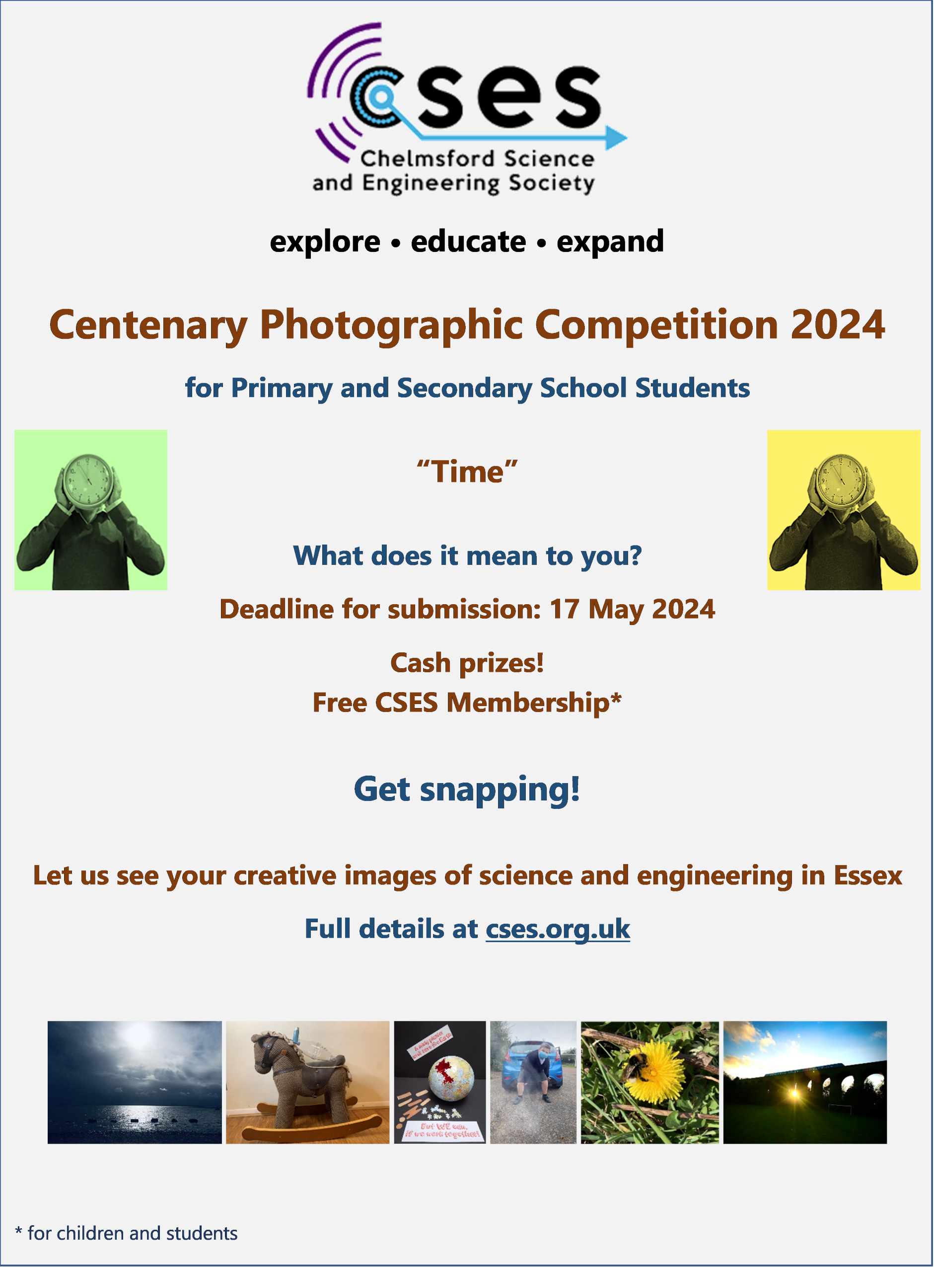 Centenary Photographic Competition 2024 Poster