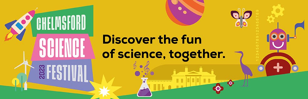 Chelmsford Science Festival 2023 logo